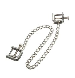 New Style Nipple Clamps Breast BDSM Gear Fetish Sex Toy Metal Steel Screw Stress Squeezer Teaser Clit Clip Clamps B01020122088751