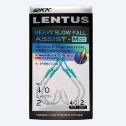 Fishhooks BKK SF Lentus M Assist Lure, Jigging Fishing Hooks