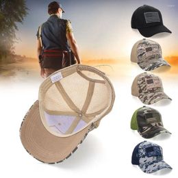 Berets Sport Anti-UV Flap Cap Protection Neck Face Sun Trucker Hat Army Tactical American Flag Peaked Baseball Fishing