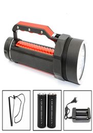 KC Fire Dive Lamp 4 X XM-L2 LED Diving Flashlight 4800 Lumen Powerful 100M Underwater Torch Light DL0022B4235859