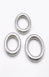 Magnetic cock ring stainless steel ball stretcher scrotum ring metal penis ring sex toy for men cockring ballstretcher weights Y181866978