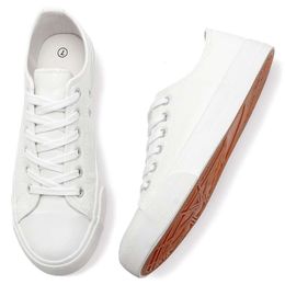 PU s Leather Sneakers Fashion Women Adokoo Casual White Tennis Shoes Fahion Caual Tenni Shoe