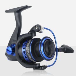 Reels 13BB Spinning Fishing Reel 10007000 series Carp Fishing Reels 5.5:1 Metal Coil Spinning Reel Rock Fishing Wheel