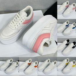 Neue Mode Casual Leder Frauen Tennis Schuhe Low Top Dicke Sohle Board Schuhe Schnüren Koreanische Zwei Tragen Große Gummi PU Anti-rutsch-sohle Sneaker für Frauen