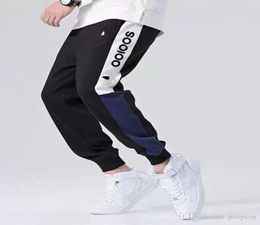 Fashion Mens Pants With Letters Printing women Track Pants joggers high quality Men Sweatpants Drawstring Stretchy Joggers Clothin7587798