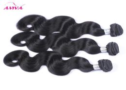 Indian Virgin Remy Hair Weaves Bundles Body Wave 3 Pcs Unprocessed Raw Indian Virgin Human Hair Extensions Natural Colour Dyeable T1232715