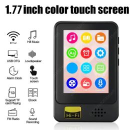 Speakers 8/16/32/64GB Portable HiFi Music Player BluetoothCompatible 5.2 MP3 MP4 Player Student Walkman Builtin Speaker for Music Lover