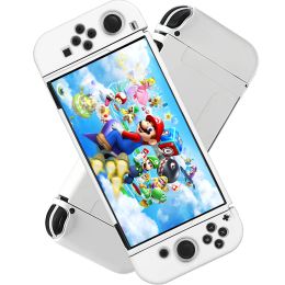 Cases For Nintendo Switch OLED Solid Color Protective Shell TPU material NS Joy Con Controller Shell Protective Cover Accessories