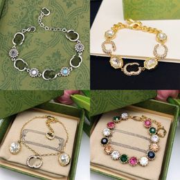 Luxury Designer Bracelet Charm for Women Mens Gold Chains Bracelets Vintage Bangles 925 Silver Bracelets G Cuff Stainless Steel Je224J