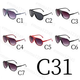 High Quality beach Women Sunglasses Luxury vintage men Sun glasses Brand men Designer eyeglass Gradient women spectacles #C31