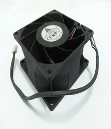 DELTA FFB0812SHE R00 DC 12V 087A 3wire 3pin 90mm 80x80x38mm Server Square cooling fan6404361