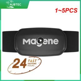 Equipment 1~5PCS Magene H303 Heart Rate Monitor Mover Sensor Dual ANT Bluetooth With Chest Strap Cycling Computer Bike Wahoo Garmin Sports