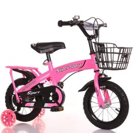 Bicycle OUTUP Children's Bicycle12/14/16/18 Inch Two Wheel Bike Boy Girl Bicycle Multicolor Optional 28 Years Old Child Bike