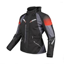 Motorcycle Apparel M-XXL Waterproof Motorcross Jacket Men's Biker Coat Wear-resistant Racing Colthing Anti-fall Protection Equipment