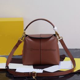 2024 Fashion T Timeless series Tods shoulder bags womens bucket bag designer tods tod's leather saddle cross body bags