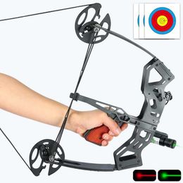 Bow Arrow Compound Bow Archery bow 35 Pound Fishing Pulley bow Archery Equipment Triangle bow Non Bending Straight bow Outdoor Sports YQ240301