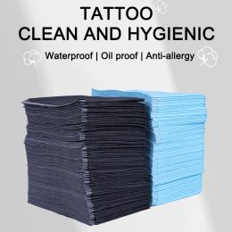 accesories 20/50/125 Disposable Tattoo Clean Pad Tattoo Table Covers Clean Pad Patient Dental Napkins Beauty Tattoo Accessories Tattoo Bibs