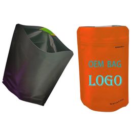 Customised Mylar Bags Custom Logo Package Disposable Vape Pen Zip lock E-cigarette Cartridge Packaging Matte Glossy Retail Childproof Zipper Glossy OEM Empty Pouch