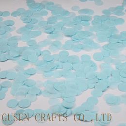 Party Decoration 1000pcs/bag 1 Inch Light Blue Tissue Paper Wedding Confetti Baby & Bridal Shower Table Decor - Girl Po Prop