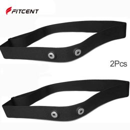 Equipment FITCENT 2Pcs Heart Rate Monitor Replacement Strap Bands Compatible for Wahoo Tickr Polar H7 H9 H10 Garmin Coospo XOSS ThinkRider