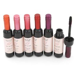 Liquid Lipstick Wine Makeup Lip Tint 24 pcslot 6 Colours Lip Stain Net 6ml1 P70049535331