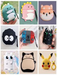 Earphone accessories 3D cute lovely cartoon fruit animal cases for apple airpods case airpod 2 3 pro earphone charger box protecti3040189