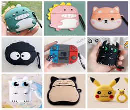 Earphone accessories 3D cute lovely cartoon fruit animal cases for apple airpods case airpod 2 3 pro earphone charger box protecti2895461