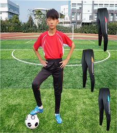 NEW Design children soccer pants sportwear Athletic skinny sports football pants boy training leg track jog gym running pants9850261