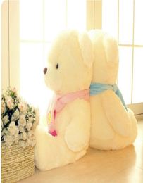 FG1511 Birthday Valentines Gift Scarf Baby Bear Wedding Plush Toy High Quality Teddy Bear Doll 2 Colors Size 30cm1311211