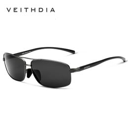 VEITHDIA Brand Designer Sunglasses Men Driving Sports Polarised UV400 Lens Male Outdoor Sun Glasses Eyewear Accessories 2458 240220