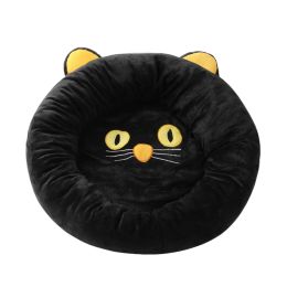 Mats Cat Bed Nest Puppy Kennel Pet Bed for Indoor Cats Pet Accessories Kitten Cave Non Slip Cute Warm Diameter 20inch Small Dog House