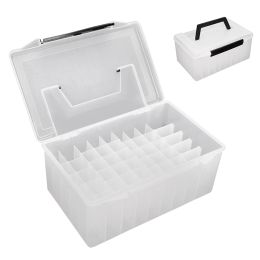 Boxes Fishing Tackle Box PVC Fishing Gear Accessories Storage Box Case 52 Compartments High Quality Fishing Tackle Accessories