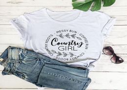 Women039s TShirt Country Girl Shirt Arrvial 100Cotton Women Tshirt Cowgirl Funny Summer Casual Short Sleeve Top Gift4472051