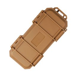 2Pcs New S2273 Portable Hard Case - Waterproof Carrying Case,with DIY Foam, Pocket Folder Knife Sheath, Anti-compression and anti-vibration box