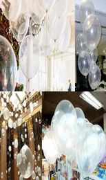 1bag Clear Latex Pearl Balloons Transparent Round Balloon Party Wedding Birthday Anniversary Decor 12 inch 1bag100pcs new3077435