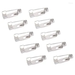 Brooches 50pcs Pins Lapel Safety Pin 15mm For DIY Brooch / Badges Or Any Other Craft Projects