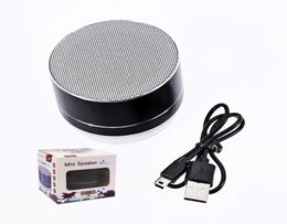 Mini Portable A10 Bluetooth Speaker Wireless Hand with FM TF Card Mode Audio Player for MP3 Outdoor Speaker Color LED 6858050