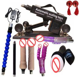 Match Worth Buying Luxury Automatic Sex Machine Gun Set for Men and Women LOVE Machine with Male Masturbation Cup and Many Di6907059