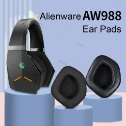 Headphone/Headset Replacement foam ear cup pad Low price Alienware AW988 ear pads cushions headphones earpad