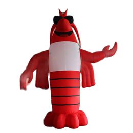 Outdoor Activities Free Shipping 10mH (33ft) with blower Restaurant Advertising Giant Inflatable Crayfish Lobster Crawfish Procambarusclarkii Model For Sale