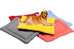 Mats Cotton Pet Cushion House Soft Dog Bed Mat Warm Dog Blanket Solid Fleece Lounger Bed For Small Medium Large Dogs Pet Products