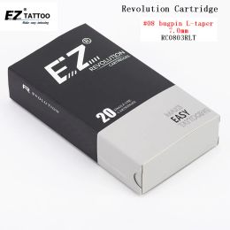Needles RC0803RLT EZ Tattoo Needles Revolution Cartridge #08 (0.25mm ) Round Liner for Cartridge System Machines and Grips 20 pcs /lot