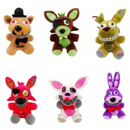 2024 Factory wholesale 35 styles FNAF bear rabbit fox duck plush toys animation film and television games peripheral animal dolls children's gifts