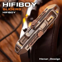 Hifiboy Fidget Slider WANWU EDC Metal Fidget Toys ADHD Hand Spinner Autism Adult Anxiety Stress Relief Boyfriend Birthday Gift 240228