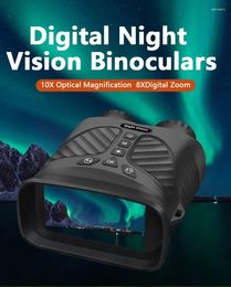 Binocular Hunting Camera 8X Digital Zoom HD Po And Video Built-in 2500mAh Battery Infrared Night Device