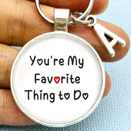 Keychains You Are My Favorite Thing To Do As A Gift Lover And Girlfriend Keychain