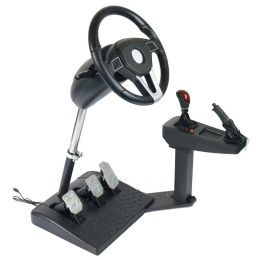 Wheels English School Emulate Computer Game Steering Wheel Car Driving Simulator Training Aircraft Automobile Rrace Racing Truck Gaming