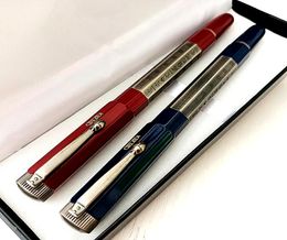 Limited Edition Inheritance Series Egypt Style Rollerball Pen Unique Metal Carving Writing Ballpoint Pen Office School Supplies Wi5350350