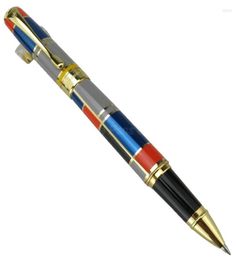 Hero 767 Creative Roller Ball Pen With Golden Trim Colored High Quality Writing Fit Business Office amp Home Gift3138800