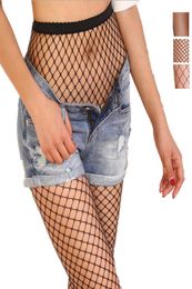 Fishnet Tights S M L XL Pantyhose Antihook Nylon Stockings Tights Women Tights Slim Toe Transparent Medias Temptation Hosiery2984566